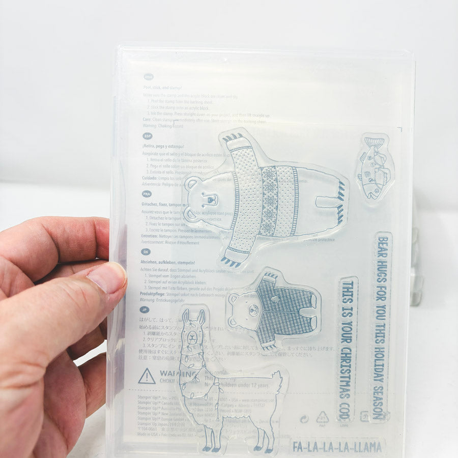 Occassion Themed Stampin’ Up Cling Stamp Sets
