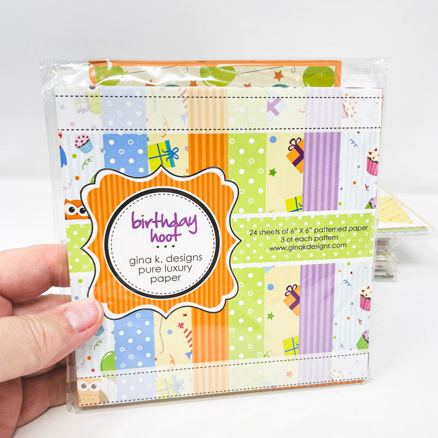 Gina K Designs 6x6 Paper Packs  – Pick a Design