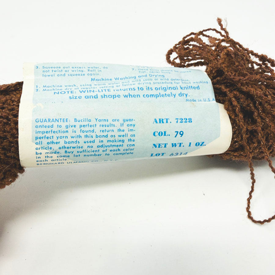 Easy Care Bucilla Win-Lite Textured Yarn