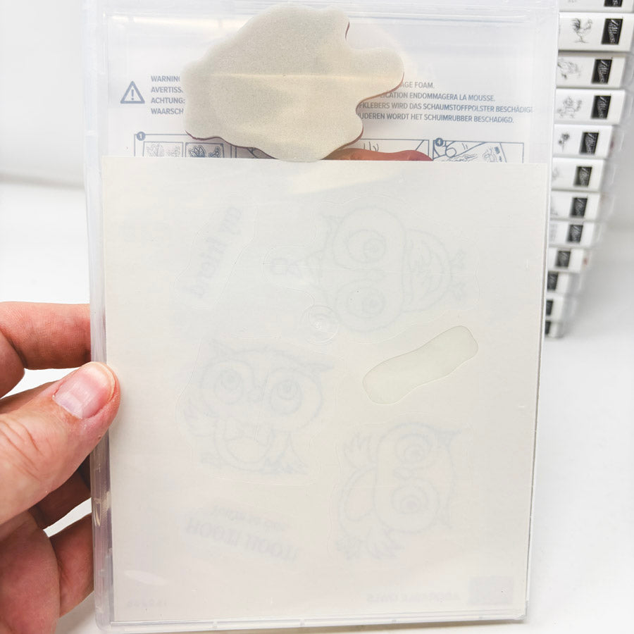 Animals & Plants Themed Stampin’ Up Cling Stamp Sets