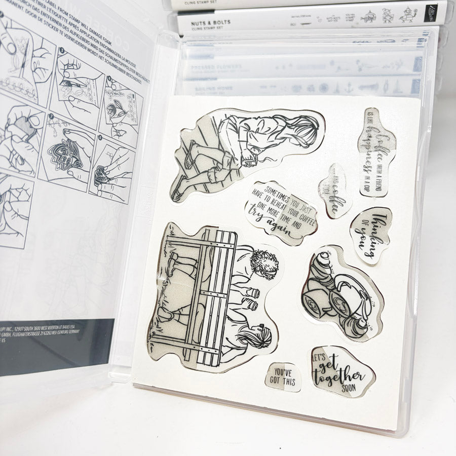 Animals & Plants Themed Stampin’ Up Cling Stamp Sets