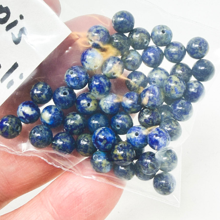 Lapis Lazuli Round Gemstone Beads
