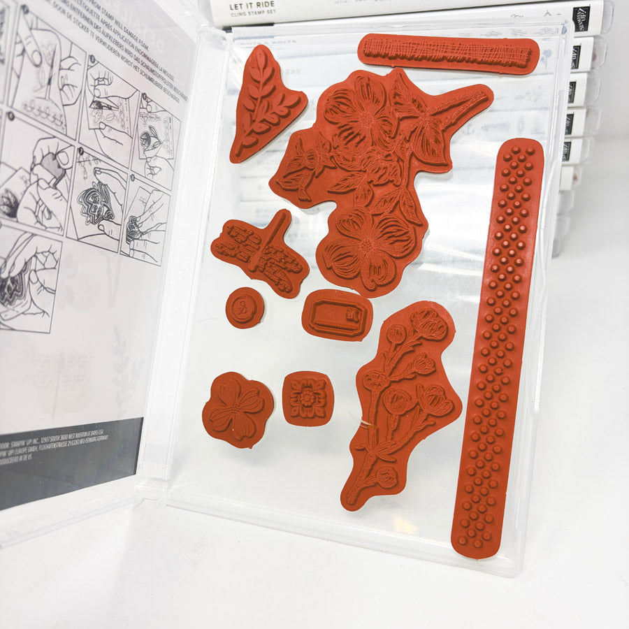 Animals & Plants Themed Stampin’ Up Cling Stamp Sets