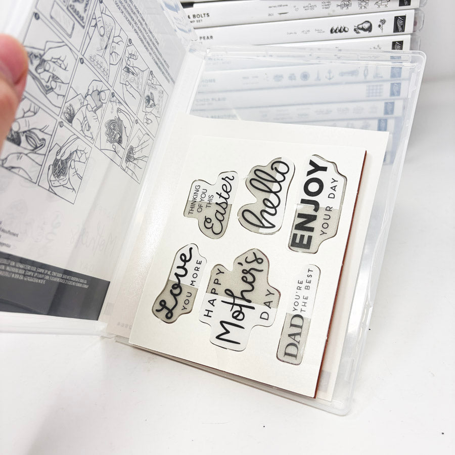 Animals & Plants Themed Stampin’ Up Cling Stamp Sets