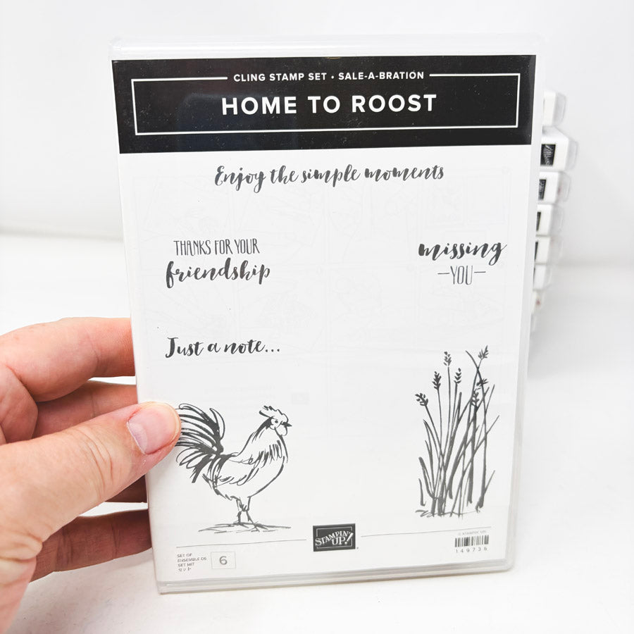Animals & Plants Themed Stampin’ Up Cling Stamp Sets