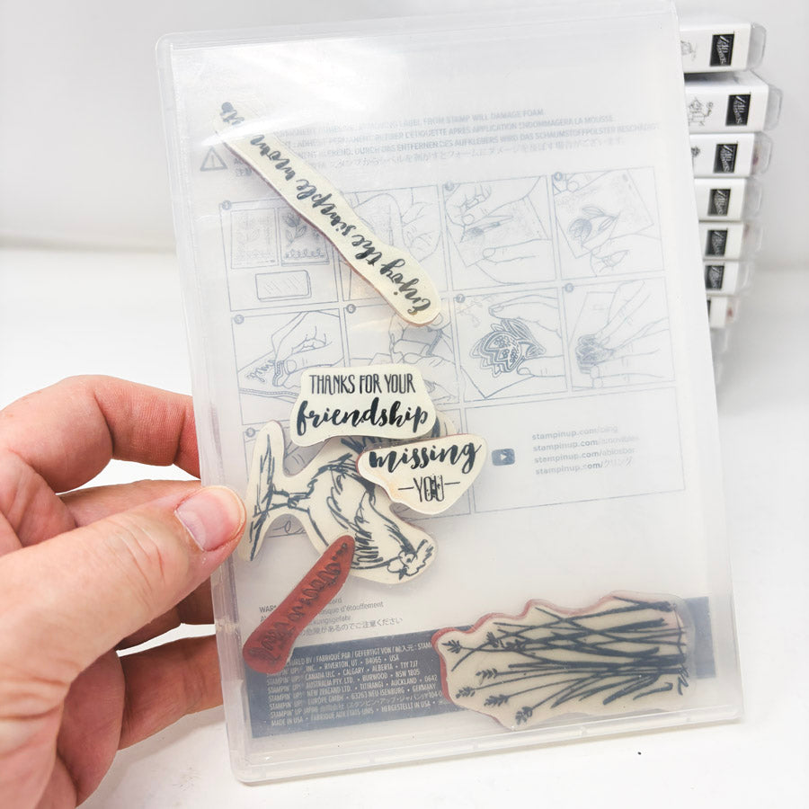 Animals & Plants Themed Stampin’ Up Cling Stamp Sets