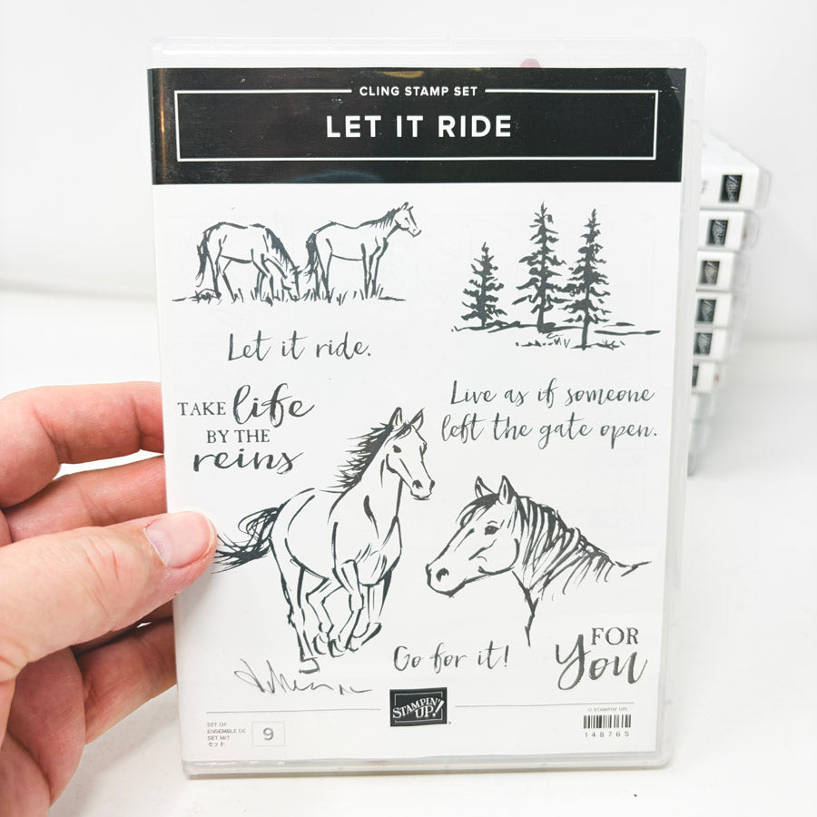Animals & Plants Themed Stampin’ Up Cling Stamp Sets