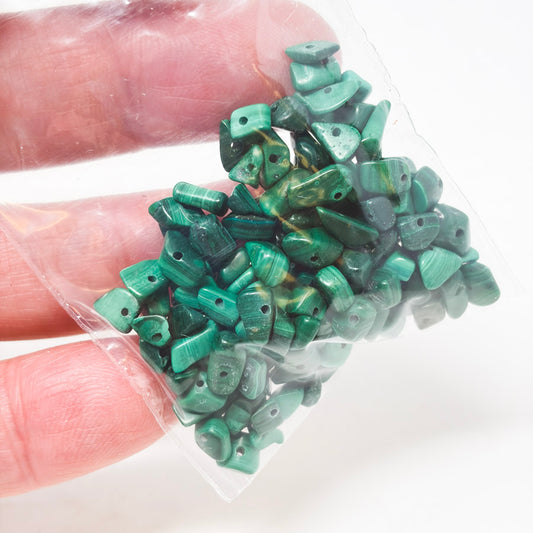 Malachite Nugget Beads