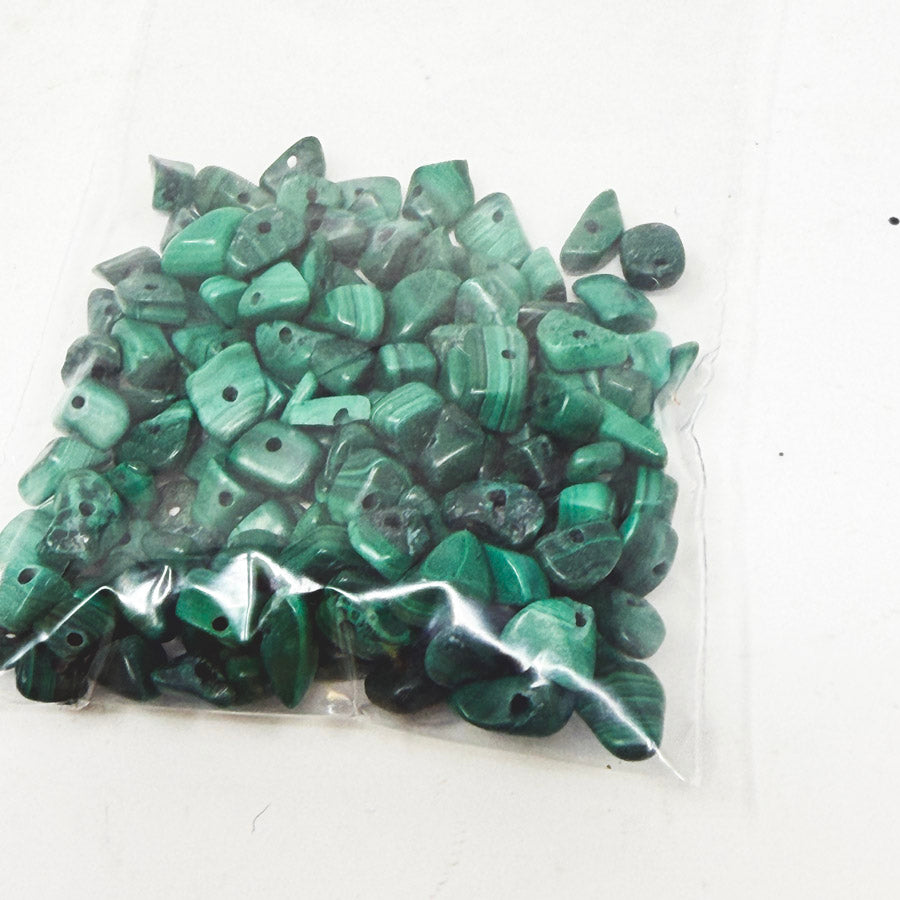 Malachite Nugget Beads