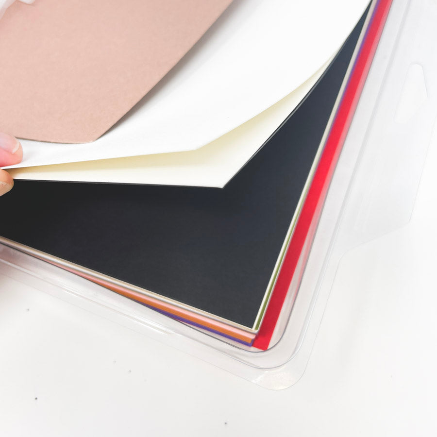 Cardstock & Paper Pack with Neutral Ribbon