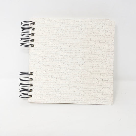 Blank Journal with Cream Cover