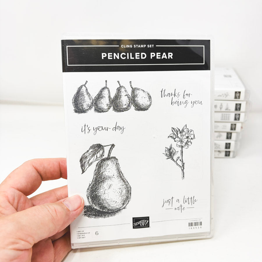Animals & Plants Themed Stampin’ Up Cling Stamp Sets