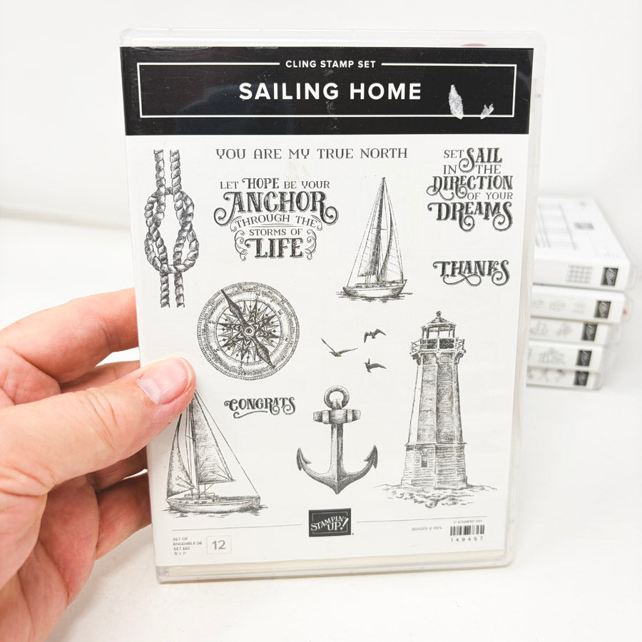 Animals & Plants Themed Stampin’ Up Cling Stamp Sets