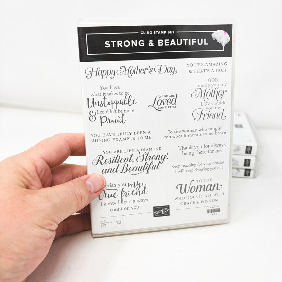Animals & Plants Themed Stampin’ Up Cling Stamp Sets
