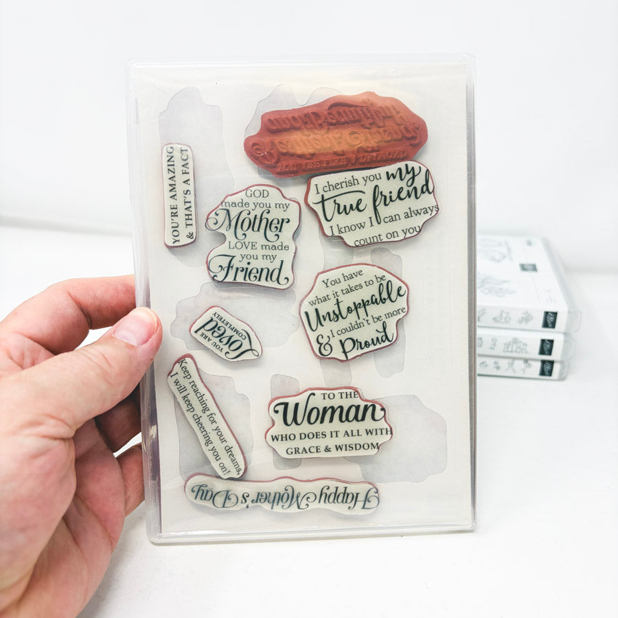 Animals & Plants Themed Stampin’ Up Cling Stamp Sets