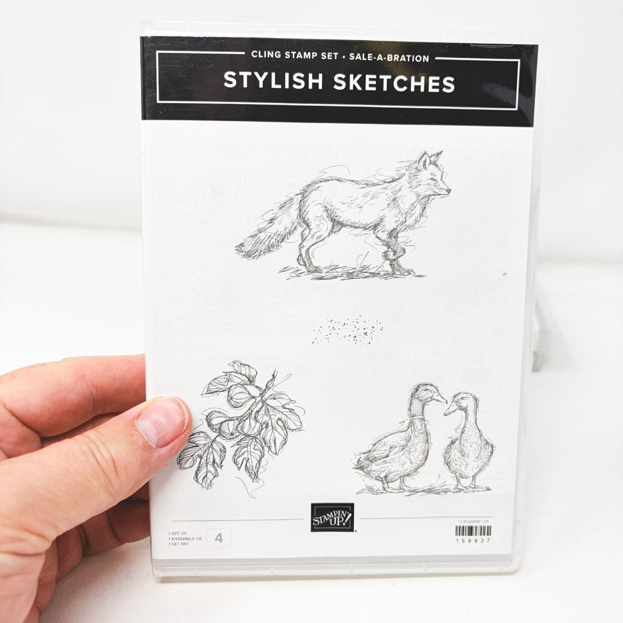 Animals & Plants Themed Stampin’ Up Cling Stamp Sets