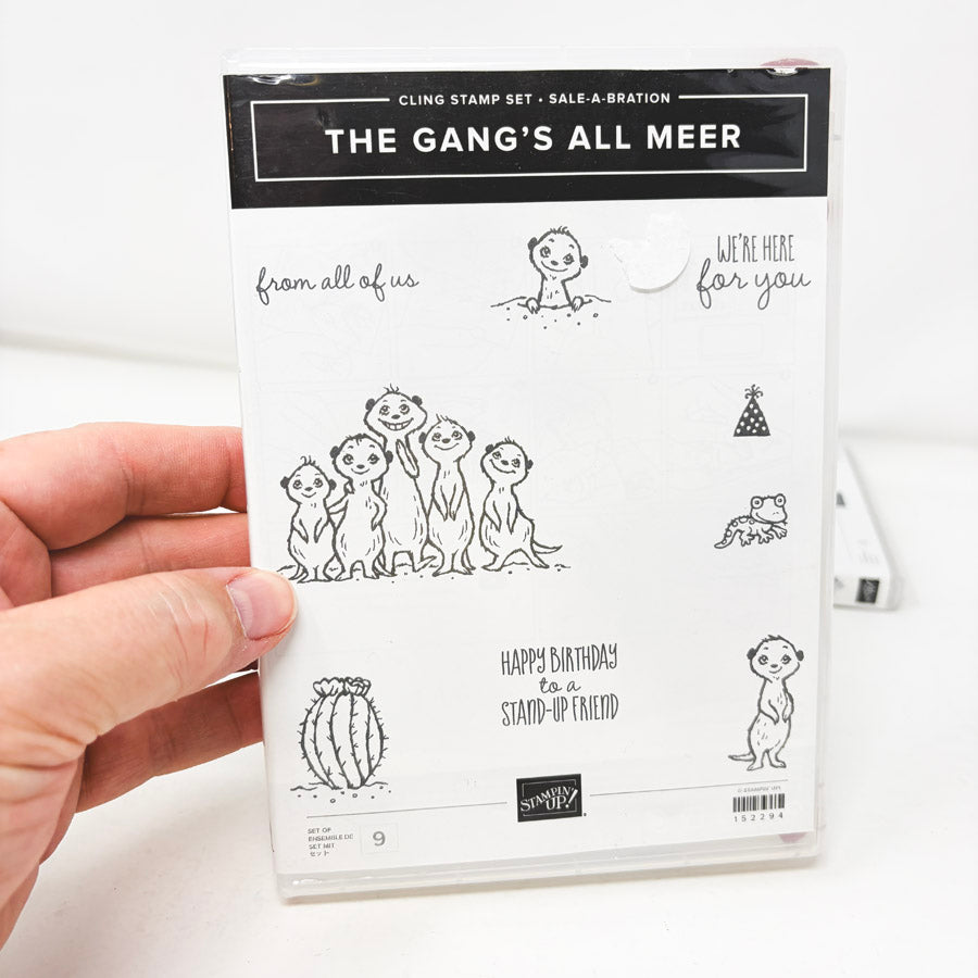 Animals & Plants Themed Stampin’ Up Cling Stamp Sets