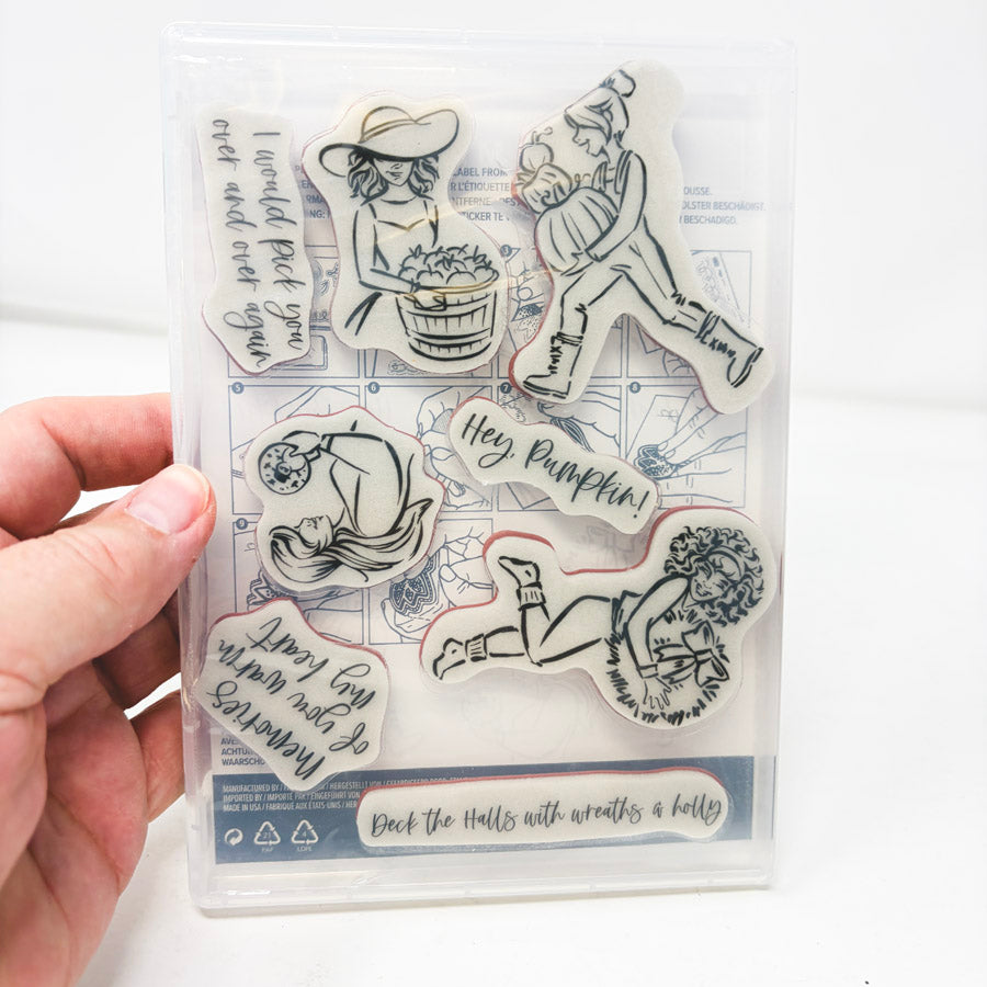 Animals & Plants Themed Stampin’ Up Cling Stamp Sets