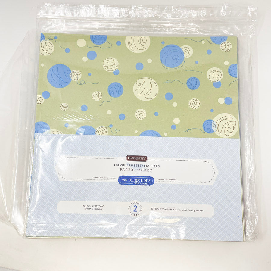 Close to My Heart – Blue Label Paper Packs