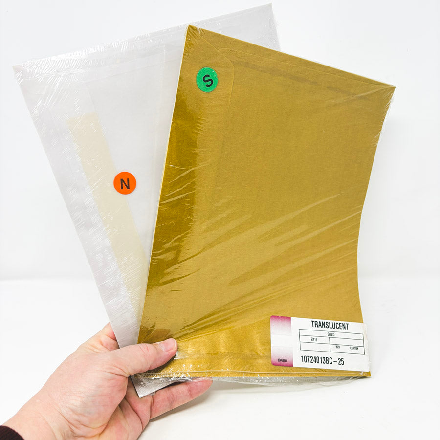9"x12" Translucent Envelopes