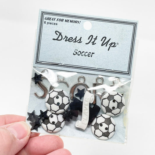 Dress it Up Soccer Charms