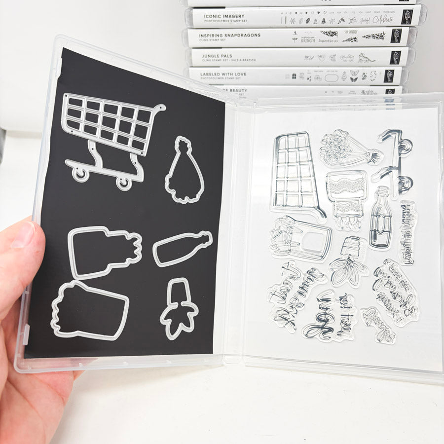 Greetings Themed Stampin’ Up Cling Stamp Sets