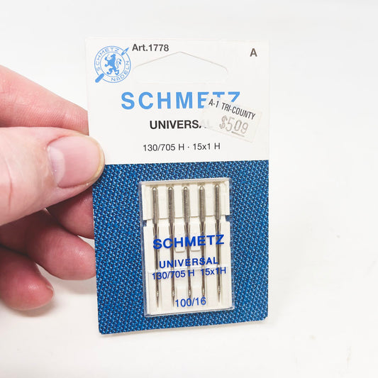 Schmetz Universal Sewing Needles - 130/705 - 100/16