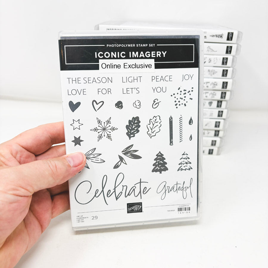 Greetings Themed Stampin’ Up Cling Stamp Sets