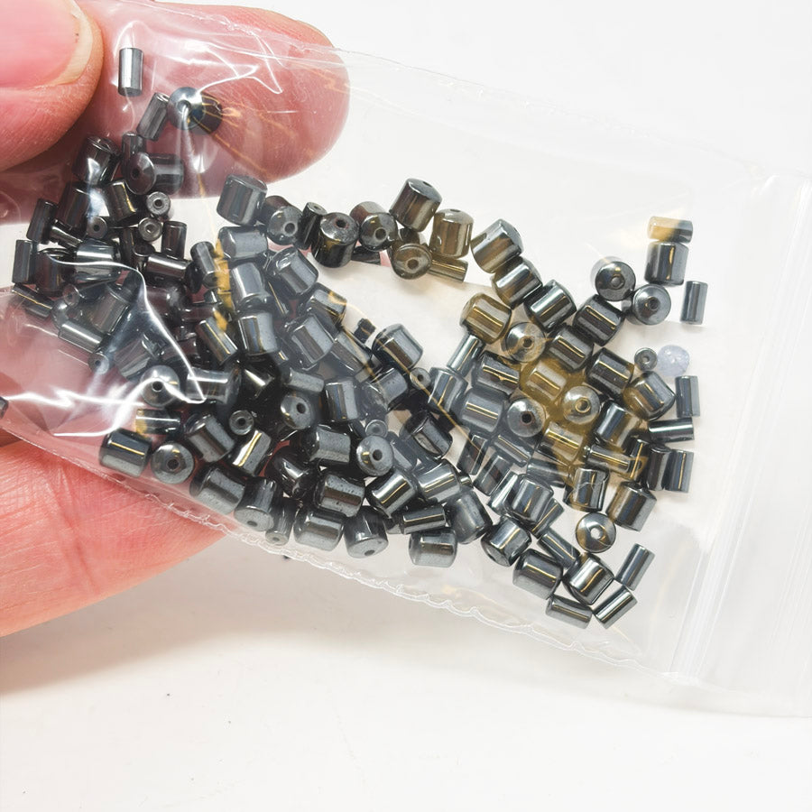 Gunmetal Hematite Beads – Mixed Shapes
