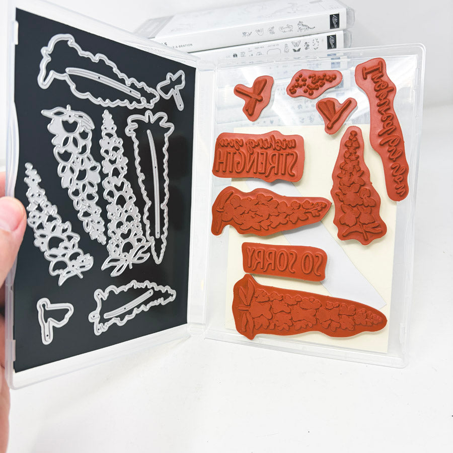 Greetings Themed Stampin’ Up Cling Stamp Sets