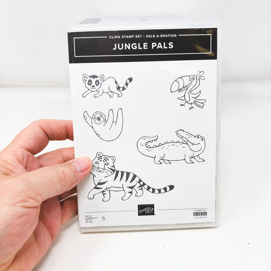 Greetings Themed Stampin’ Up Cling Stamp Sets