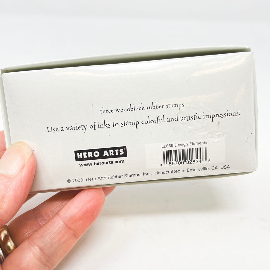 Hero Arts Design Elements Stamp Set