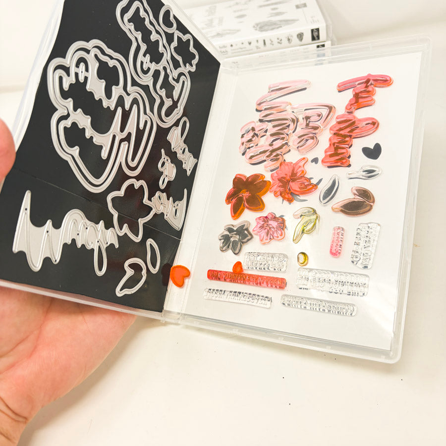 Greetings Themed Stampin’ Up Cling Stamp Sets