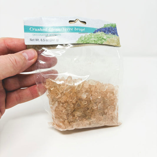 Decorative Accents Crushed Glass (1) - Pick a Color