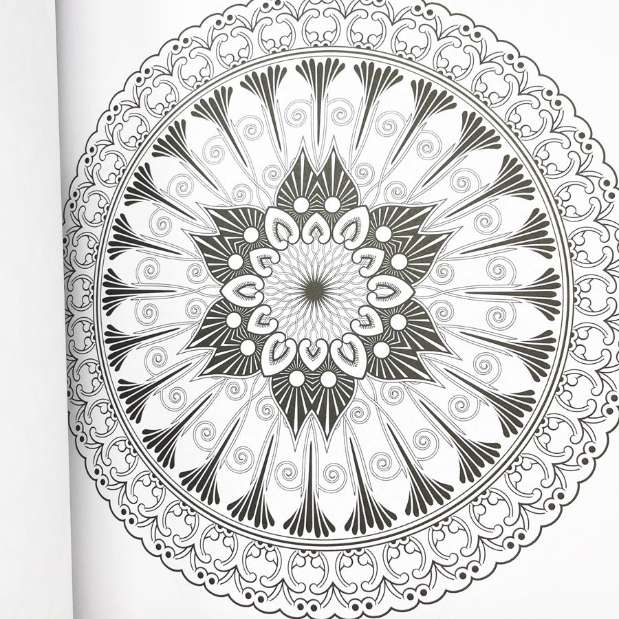 Colorama Coloring Book with Pencils