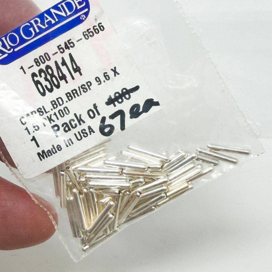 Rio Grande Silver Toned Metal Bead Packs