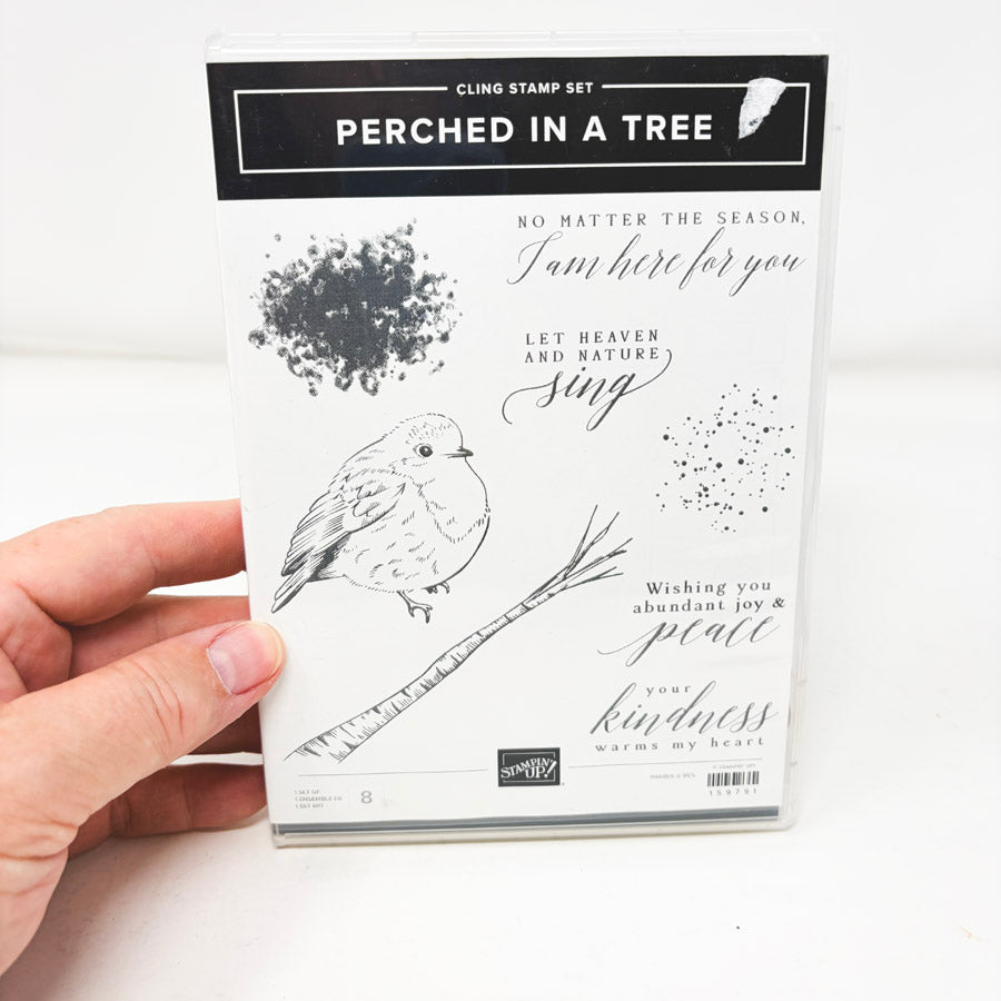 Greetings Themed Stampin’ Up Cling Stamp Sets