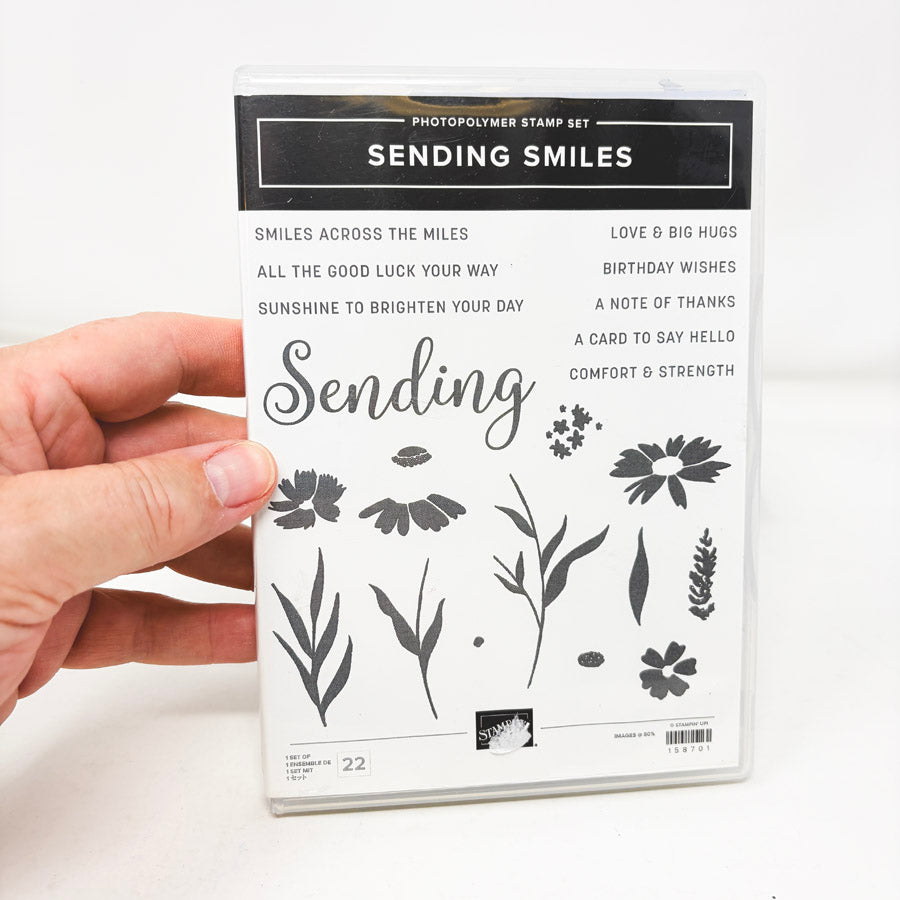 Greetings Themed Stampin’ Up Cling Stamp Sets