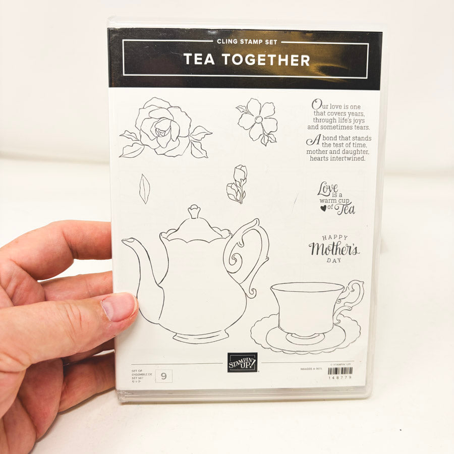 Greetings Themed Stampin’ Up Cling Stamp Sets
