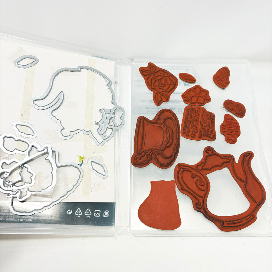 Greetings Themed Stampin’ Up Cling Stamp Sets