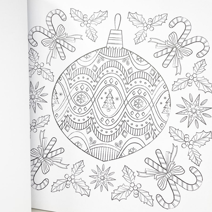 Classic Christmas Holiday Coloring Book