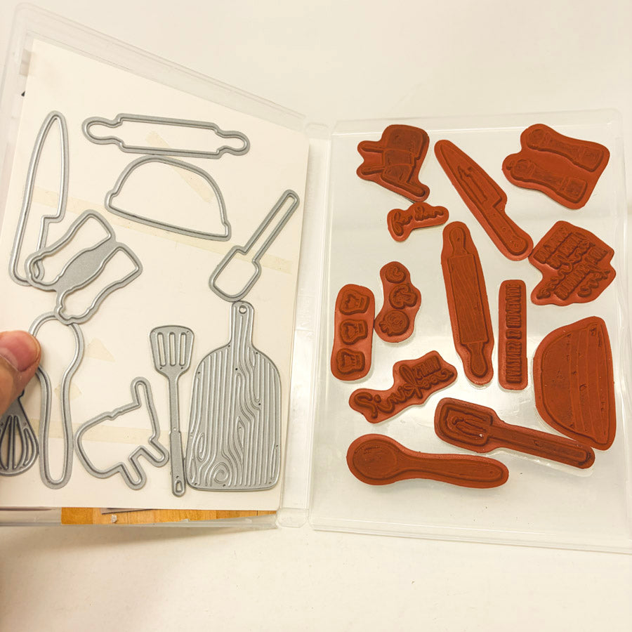 Greetings Themed Stampin’ Up Cling Stamp Sets