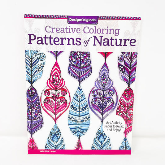 Creative Coloring Patterns of Nature Coloring Book