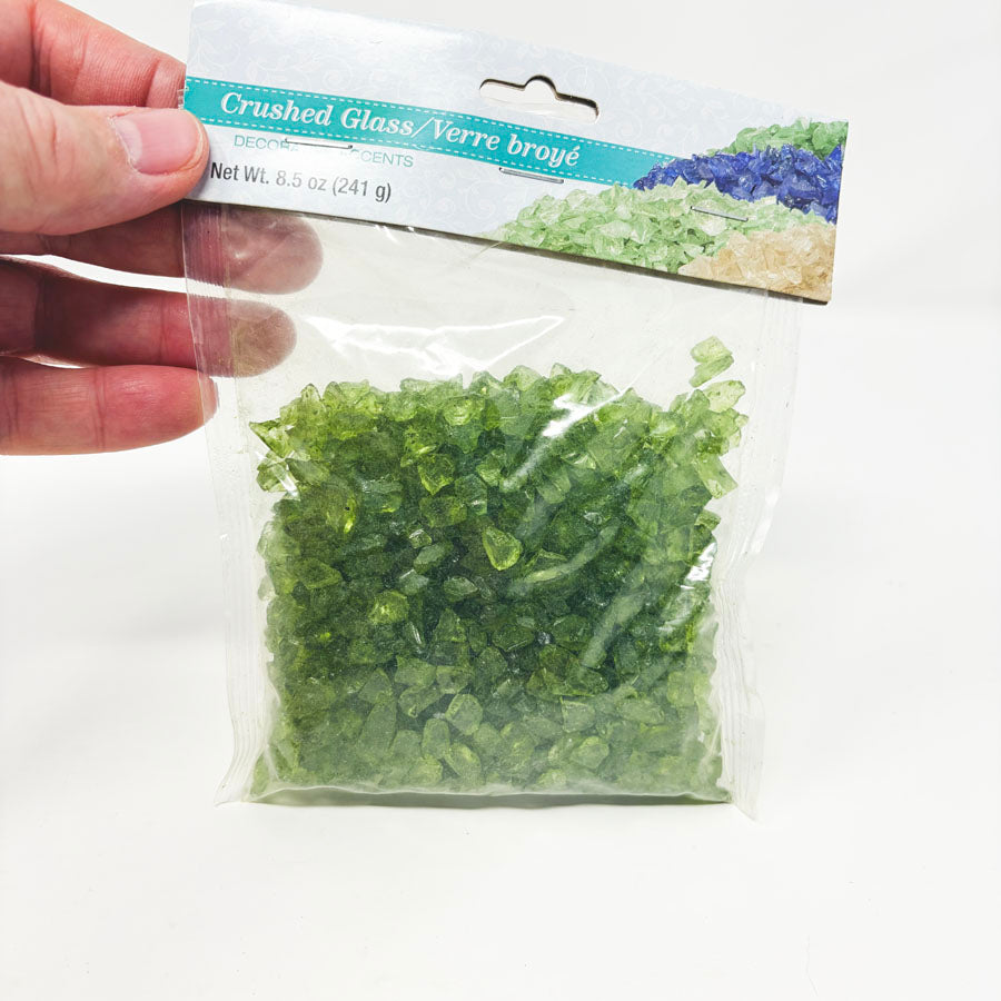 Decorative Accents Crushed Glass (1) - Pick a Color