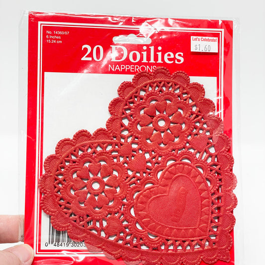 Paper Heart Doilies Pack