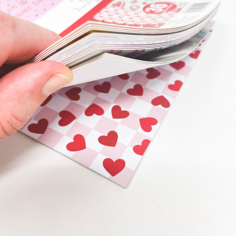 Recollections 6x6 Valentine's Day Paper Pad