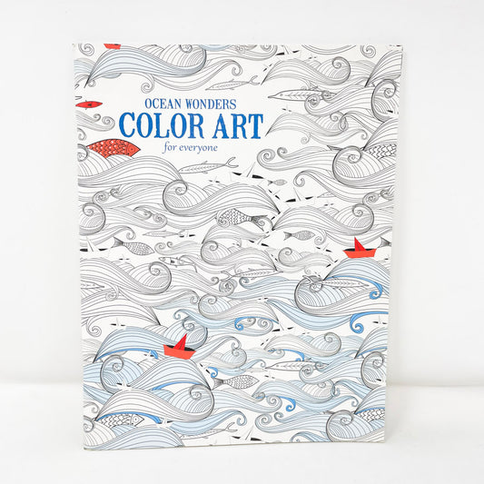 Ocean Wonders Color Art for Everyone Coloring Book