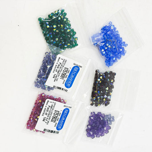 Swarovski Crystal 5301 Bicones – Mixed Colors