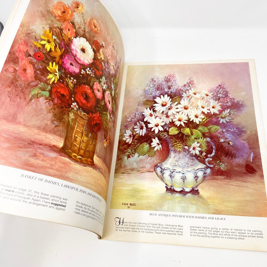 "Flowers and Designs to Copy" Book by Lola Ades