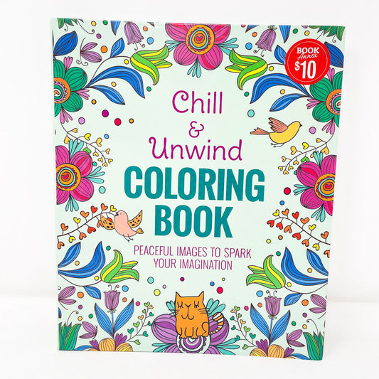 Chill & Unwind Coloring Book